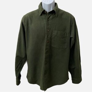 Woolrich Men's Green Casual Button Down Shirt